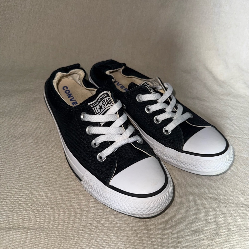 Converse Black and White Sneakers